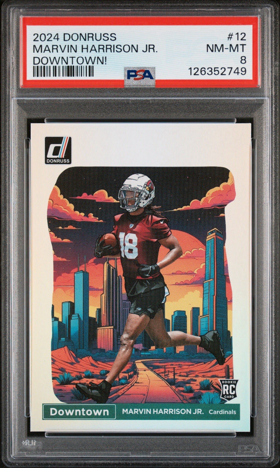 2024 Panini Donruss - Downtown! Marvin Harrison Jr. #12 (RC)