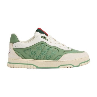 Gucci Men's Re-Web Sneaker Canvas Green