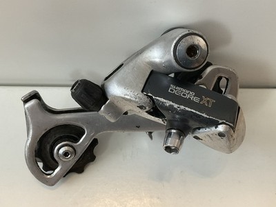 Vintage Shimano Deore XT RD-M735 Rear Derailleur 8 SIS LONG Cage