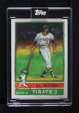 2024 Topps Spotlight By Andy Friedman Encased Premium 5/5 Al Oliver #78 15tx
