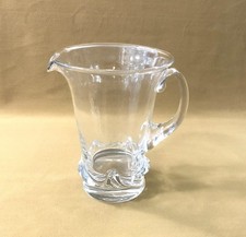 pichet / broc en cristal signé DAUM FRANCE modèle SORCY 20 cm Carafe Verseuse