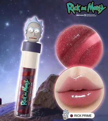 RICK AND MORTY Multiverse Swirl Moisture and Shine Lip Gloss ~ RICK PRIME