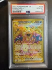 POKEMON CHARIZARD EX GOLD HYPER RARE 228/197 SV03 OBSIDIAN FLAMES PSA 10 GEM MT