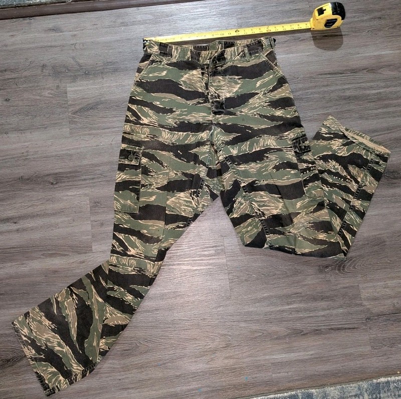 Tiger Stripe Products 1980s Pants Size 32 Waist 1st Generation Poor Condition