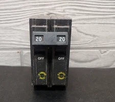 Cutler Hammer CHQ220 Circuit Breaker 20A 20 Amp 2 Pole 120/240V