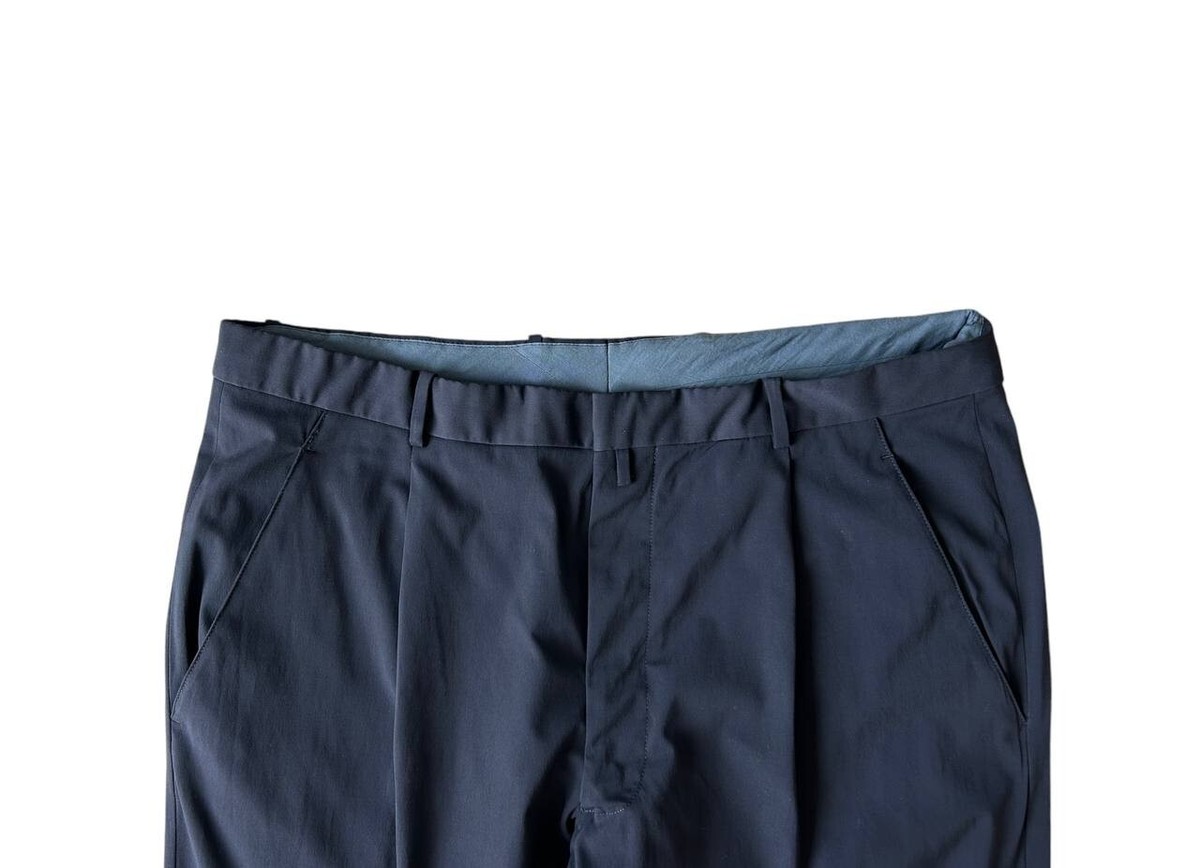 Jil Sander 00's Raf Simons era nylon trouser pants gray men's 34