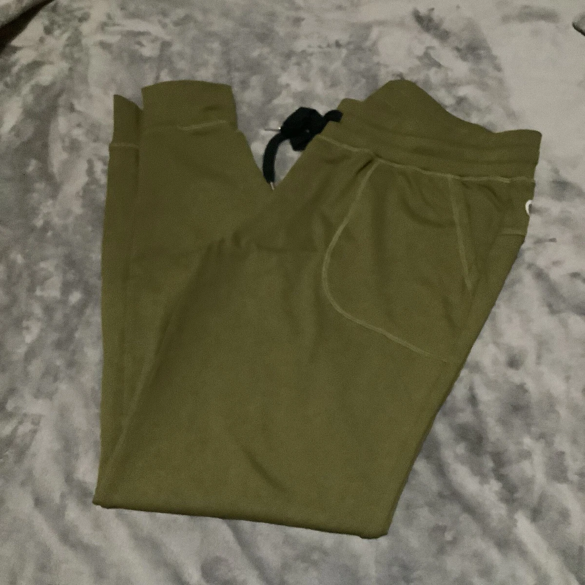 ZYIA Active Women s Unwind Joggers Pant In Olive Green Large NQ