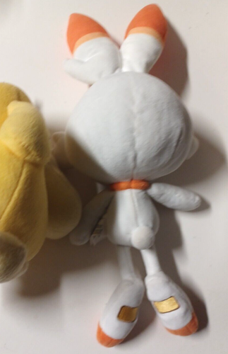 Pokemon WCT 2020 Scorbunny 14" & Psyduck Plush Doll Stuffed Animal Bunny Rabbit - Picture 6 of 8