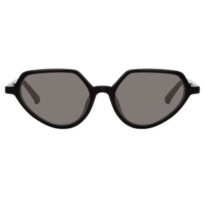 Dries Van Noten/Linda Farrow Fall 2018 Cat Eye Acetate Sunglasses