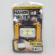 Handy Brite Ultra Bright Cordless LED Work Light 500 Lumens Magnetic Base 
