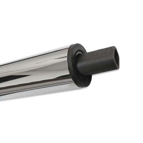 Hot Rod GM Chrome 30" Column Tilt Manual Steering Column w/ Adapter No Key - Bild 4 von 5