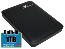 Avolusion 1TB USB 3.0 WinOS NTFS Pre-Formatted Portable External Hard Drive