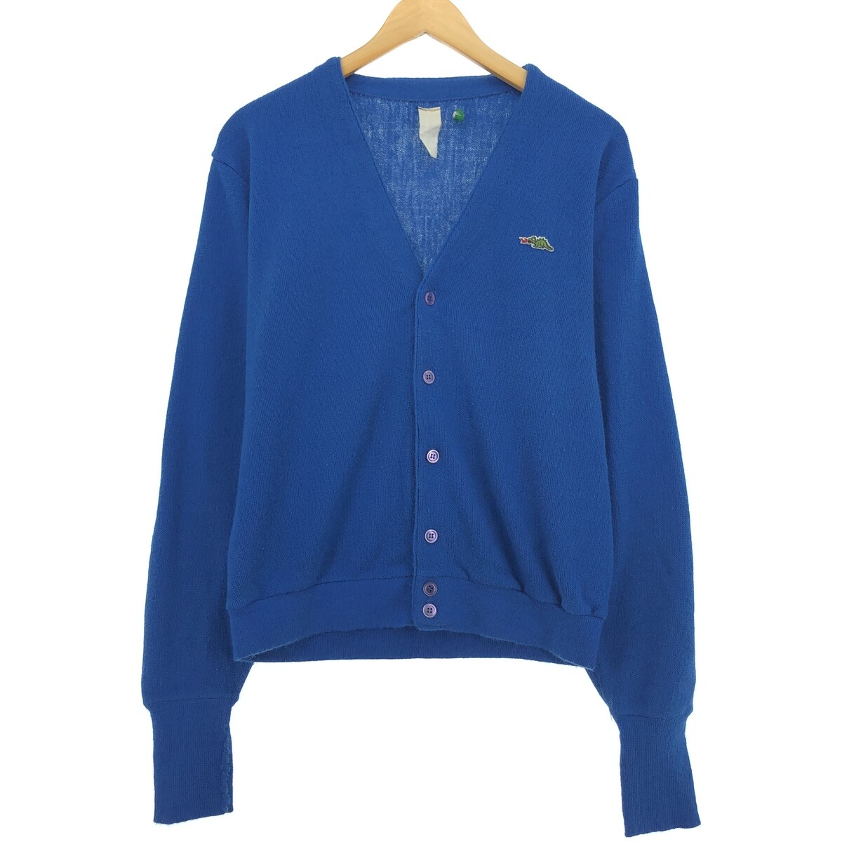 60’s~70’s Unknown Acrylic Cardigan アクリル 70'S UNKNOWN Acrylic Knit Cardigan Men's L Vintage