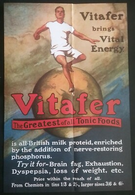 VITAFER 2-SEITIGES WERBEPLAKAT **(DETAILS SIEHE BESCHREIBUNG)**