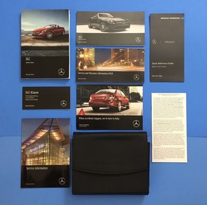 2018 Mercedes-Benz SLC-Class Convertible SLC300 SLC43 AMG Owners Manual
