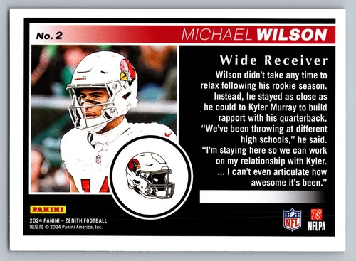 2024 Panini Zenith Football Retail Base 1-200 Pick your card - Picture 7 of 277