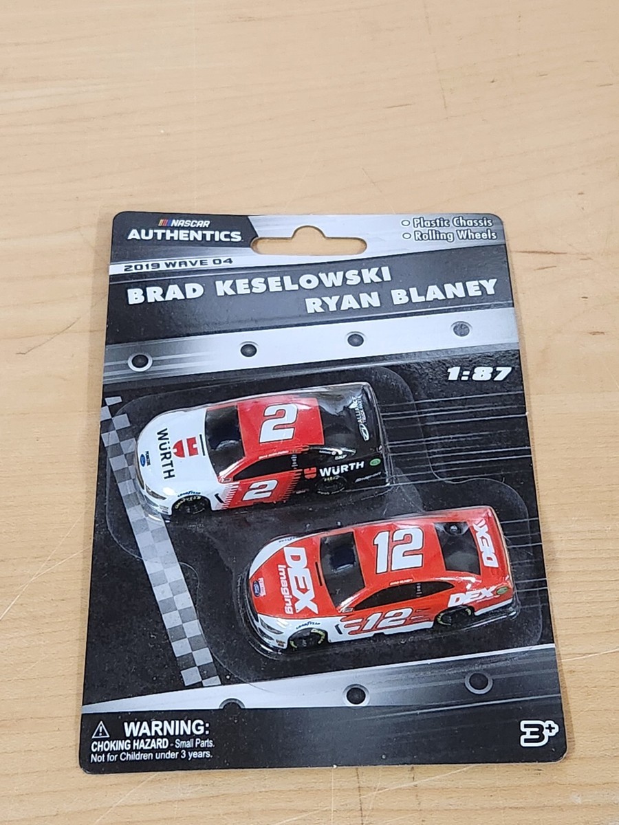 2019 Wave Brad Keselowski Wurth Ryan Blaney DEX Imaging 1/87 NASCAR  Diecast