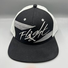 Gorra de vuelo Air Jordan para hombre negra blanca con logotipo bordado Jumpman gorra trasera a presión