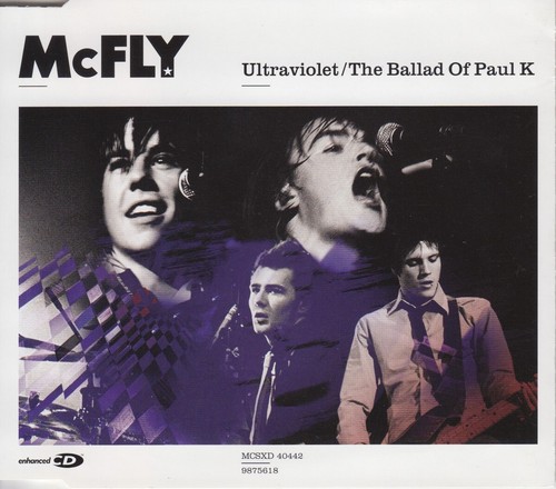 McFly - Ultraviolet/The Ballad Of Paul K (2005,enhanced CD) CD2 NM - 第 1/5 張圖片