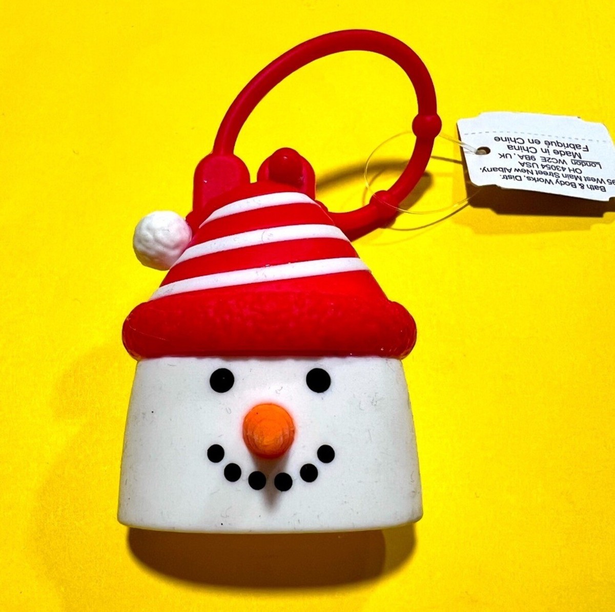 1 Bath &Body Works BBW Christmas Holiday SNOWMAN PocketBac Hand