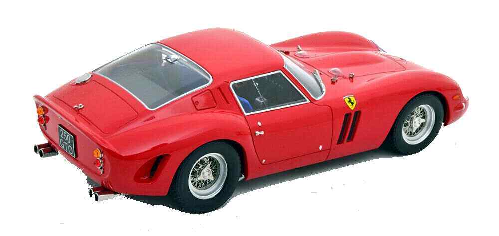 Voiture miniature Ferrari 250 GTO 1962 métal 1/18, réplique auto de collection vintage