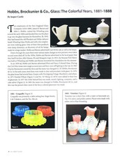 All About Glass 17-4: Hobbs, Brockunier, Oil Lamps, Imperial, Carnival Shakers