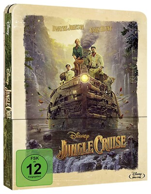 JUNGLE CRUISE - BLU-RAY STEELBOOK - NEU + OVP - DWAYNE JOHNSON - DISNEY