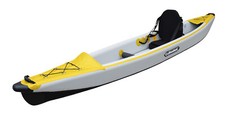 ALLROUNDMARIN HARTLUFT SINGLE KAJAK FLAIR , gelbgrau,  391cm, DropStitch Technik