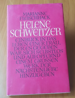 Buch|Helene Schweitzer|Marianne Fleischhack BLITZVERSAND 