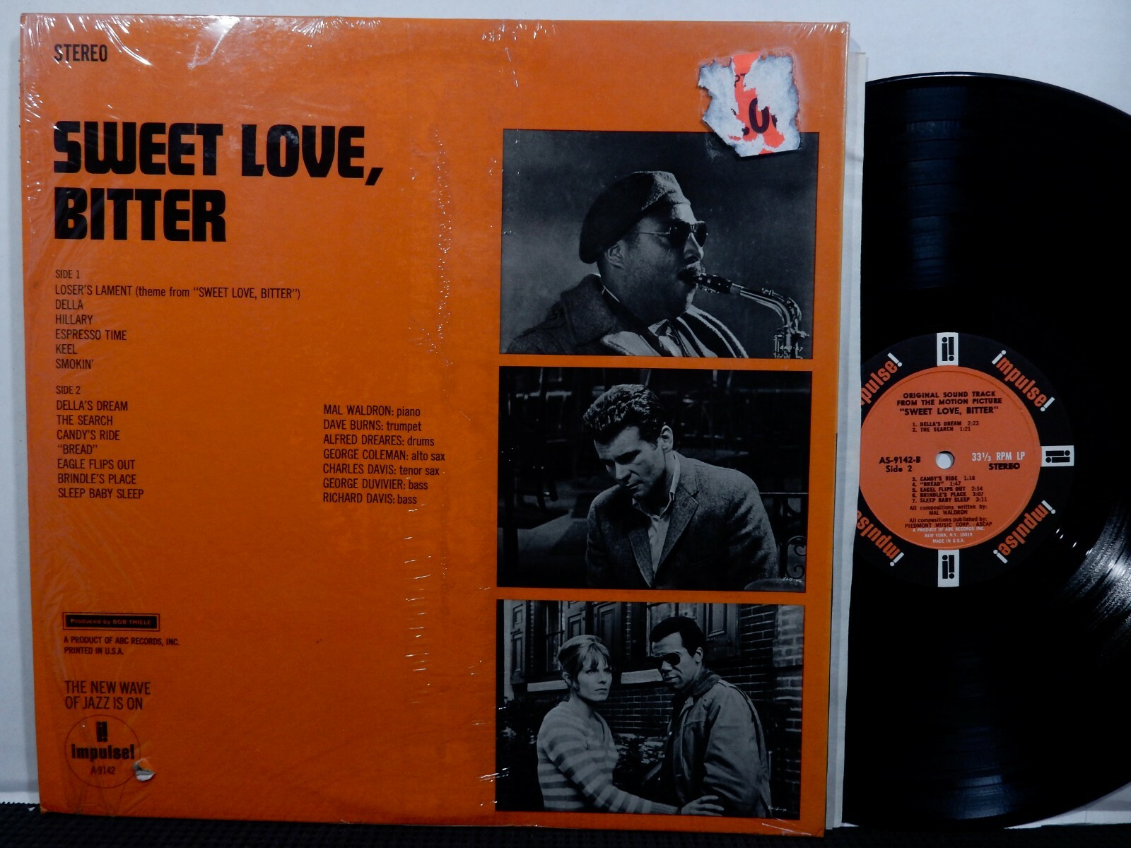 Sweet Love, Bitter Mal Waldron サントラ LP