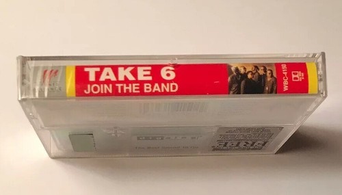 Take 6 - Join The Band Cassette 1994 Queen Latifah Ray Charles Stevie Wonder - Picture 3 of 4