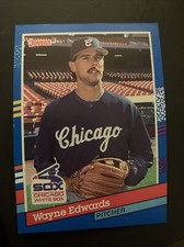 1991 Donruss Baseball #327 Wayne Edwards Chicago White Sox Near Mint @2262