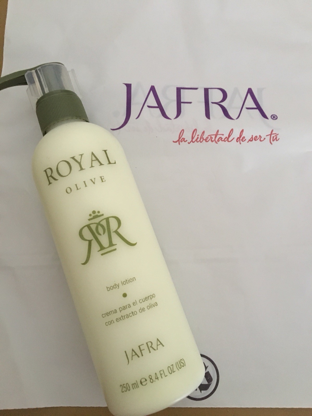 Jafra Royal Olive Body Lotion 8.4 Fl oz / 250 ml, new eBay