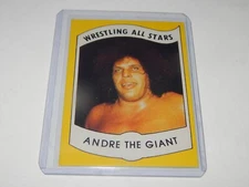 Andre The Giant 1982 WRESTLING ALL STARS COLLECTIBLE Ltd. EDITION Replica  Card