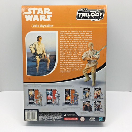 2004 Hasbro Star Wars The Original Trilogy Luke Skywalker 12 Inch Figure SIB - Picture 3 of 9