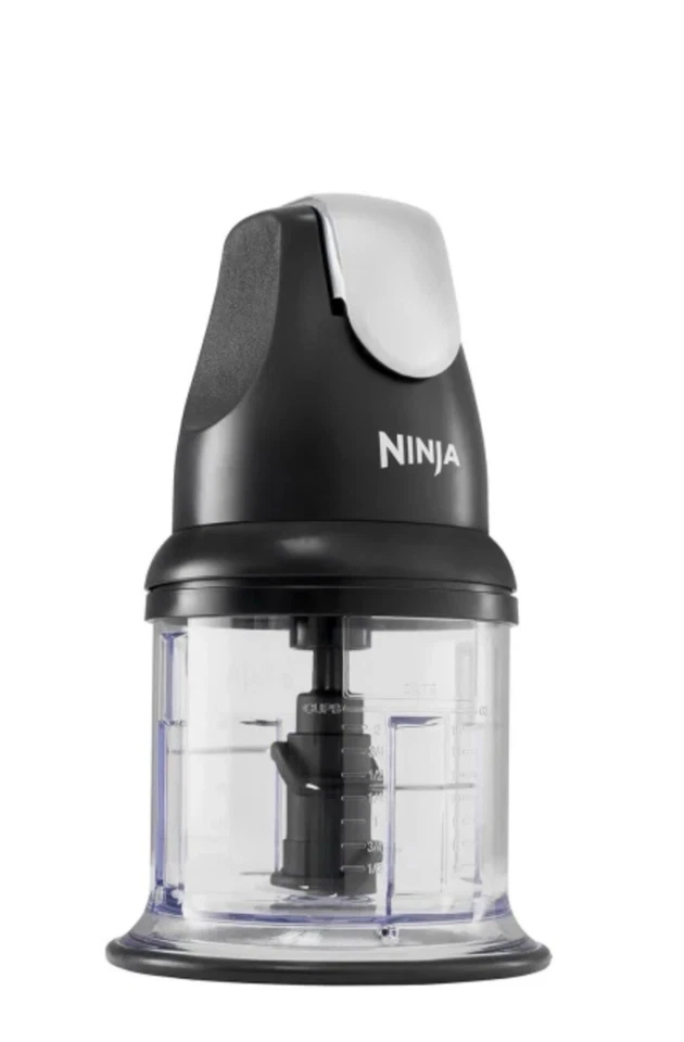 Ninja Original Professional Chopper With Two Stackable’s NJ1002UKBK 200W - Black - Image 3 of 4