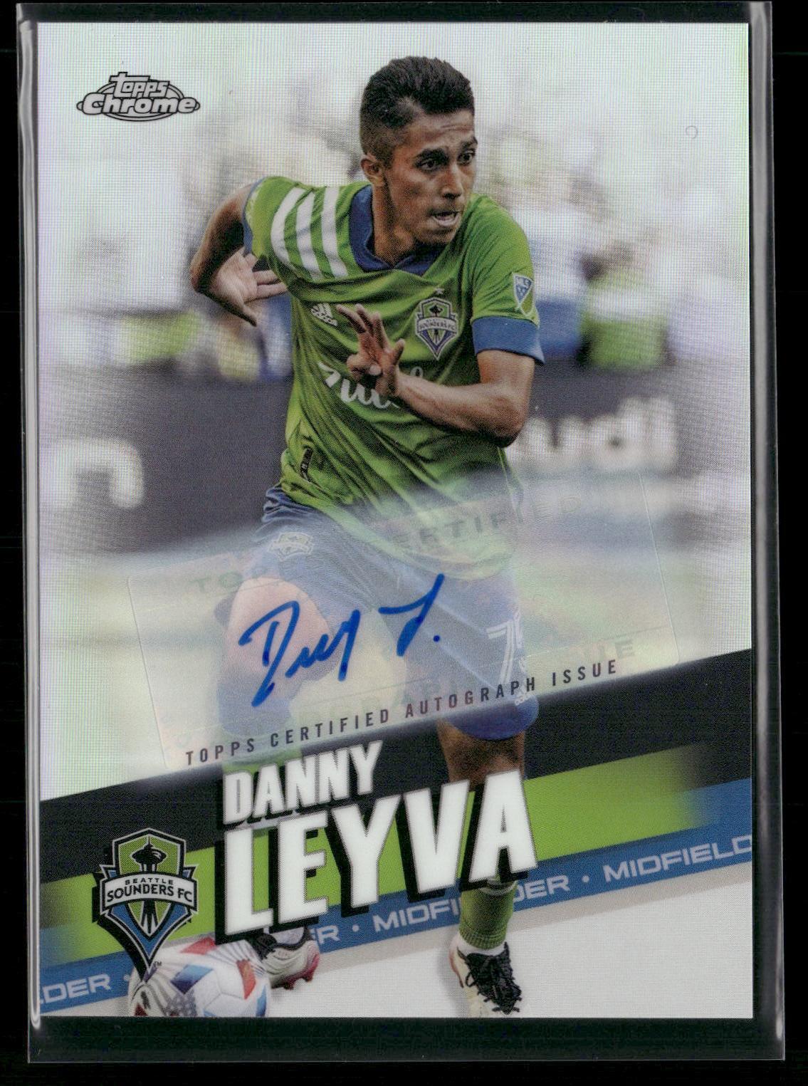 Danny Leyva Auto 2022 Topps Chrome MLS #47 36940
