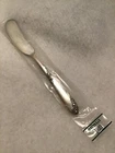 LUNT SWEETHEART ROSE Sterling Silver Flat Handle Butter Spreader 5 3/4"  NEW