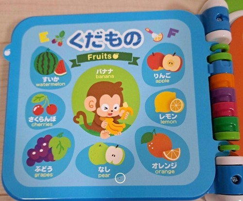Toyroyal Bilingual Touch Educational Toy with Melody Japanese and English Baby - Picture 4 of 8