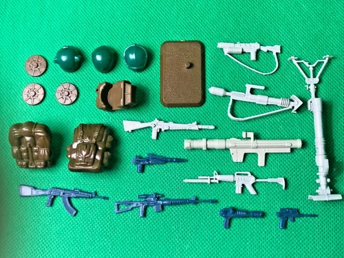 Vintage GI Joe ARAH 1984 3.75 BATTLE GEAR Accessory Pack weapons helmet PICK LOT