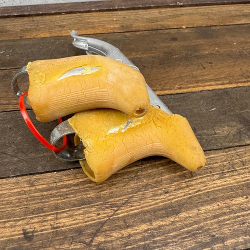 Vintage Weinmann Drillium Brake Levers Drop Bar Road Tan Hoods Eroica A5 - Picture 12 of 13