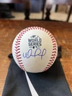 William Contreras Signed 2021 World Series Baseball PSA DNA Coa Braves