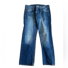 Levi's 559 Relaxed Straight Leg Jeans 34 X 30 EUC Medium Dark Wash