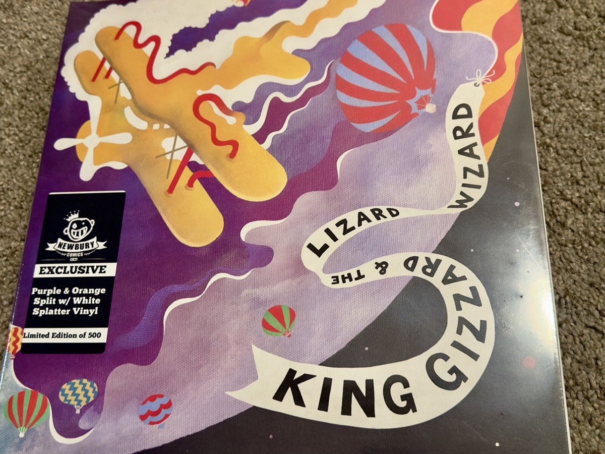 King Gizzard & The Lizard Wizard Quarters Vinyl LP x/500 Purple