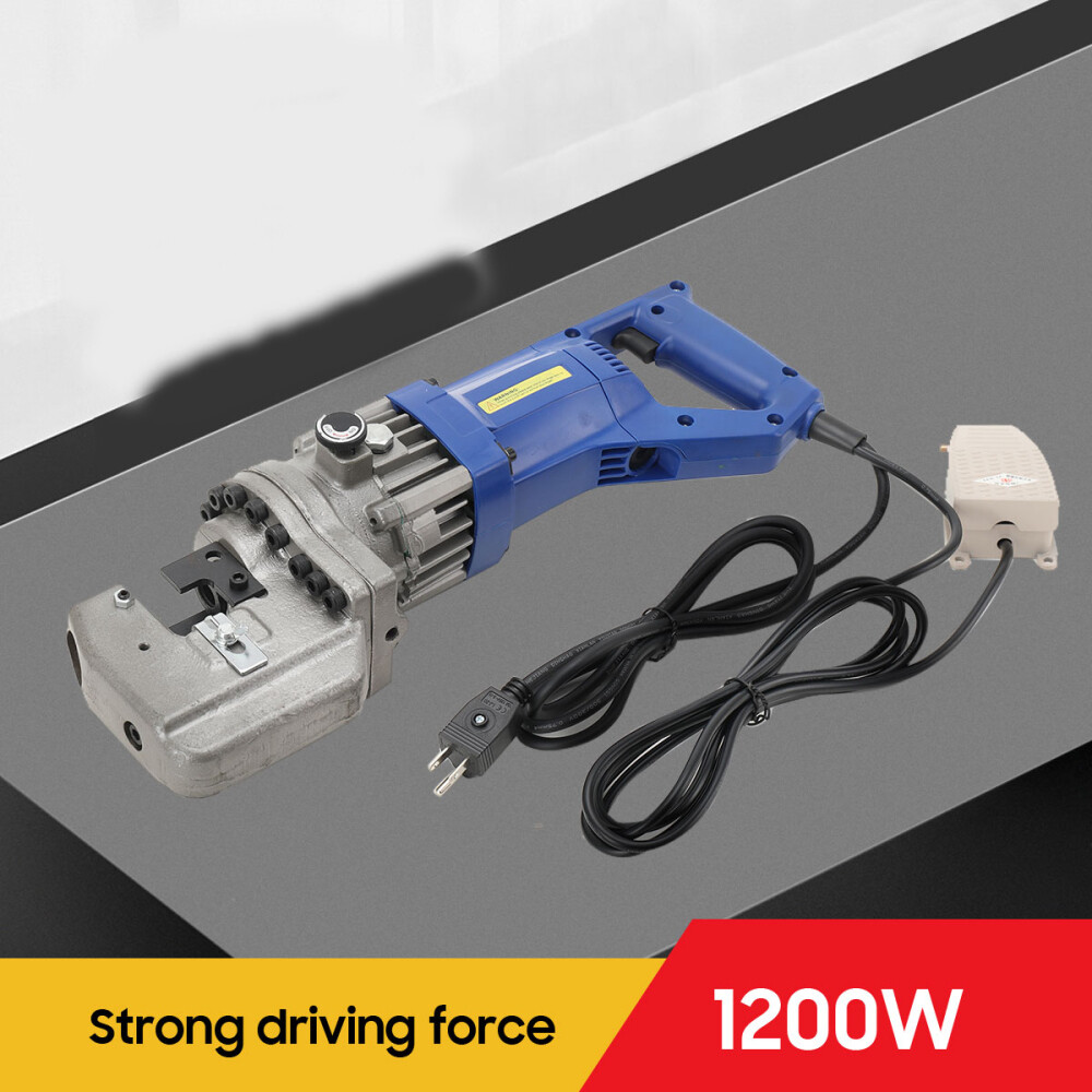 Hydraulic Hole Punch 110V Electric Hydraulic Hole Punching Tool Kit