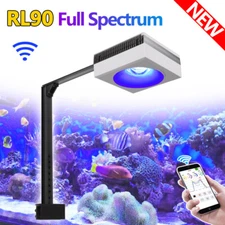 PopBloom RL90 WiFi Control LED Aquarium Light Full Spectrum Reef Coral Tank