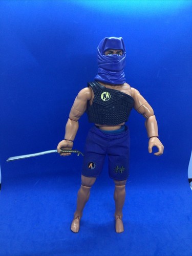 ACTION MAN 1990s EAGLE EYES FIGURE WITH VR VISION SUIT+BOOTS+NINJA ACCESSORIES - Picture 23 of 23