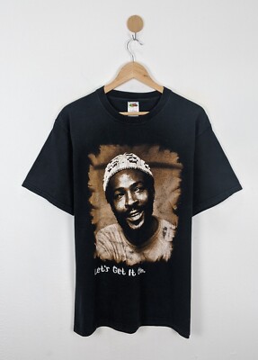 Vintage Marvin Gaye Let's Get it On shirt Size L