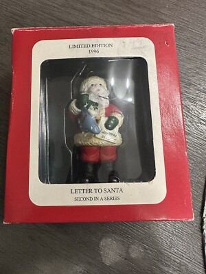 Letters To Santa Second In Series Christmas Ornament