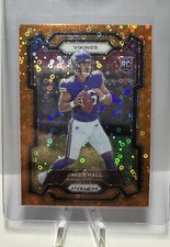 Jaren Hall RC 2023 Panini Prizm Orange Disco Prizm #367 Minnesota Vikings